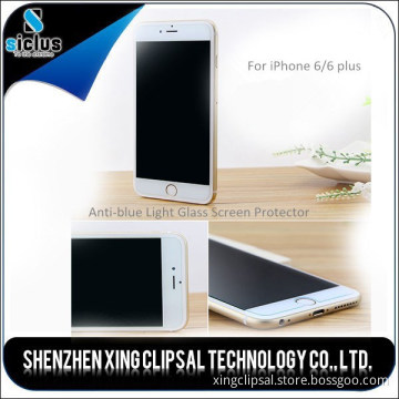 Wholesale Anti-blue Light anti-shock otao tempered glass screen protector for iPhone 6